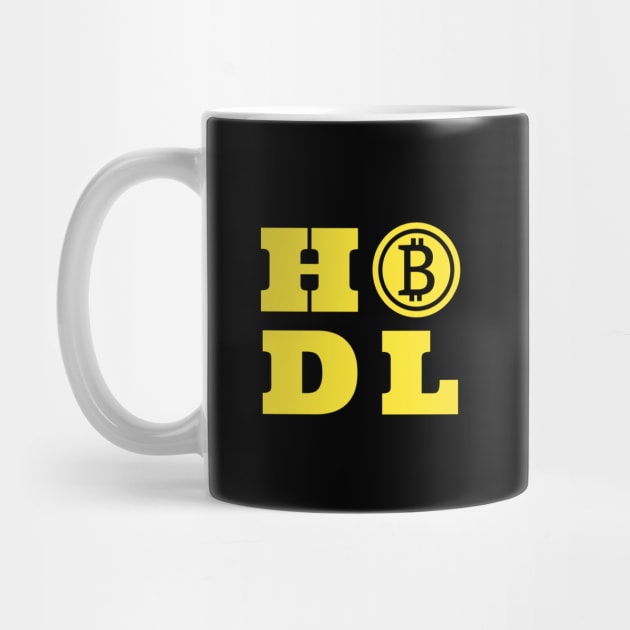 HODL - Bitcoin design by Room Thirty Four